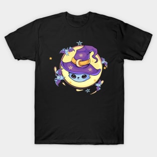 Kawaii pastel Goth Witchy Cat T-Shirt